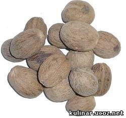  мускатный орех, nutmeg